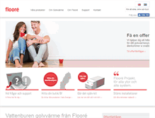 Tablet Screenshot of floore.se